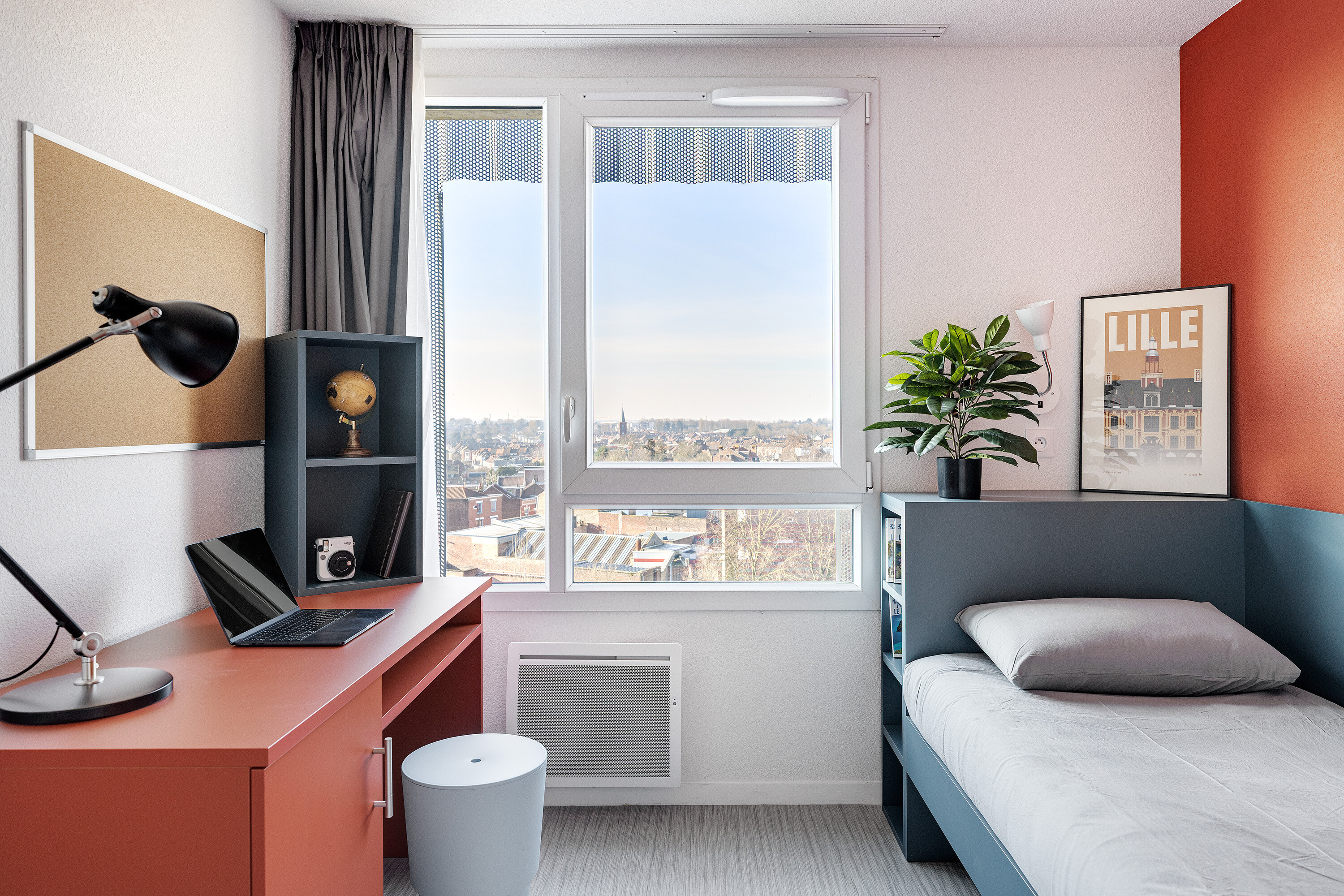 Photo avec vue de la fenêtre d'un studio Aft-r